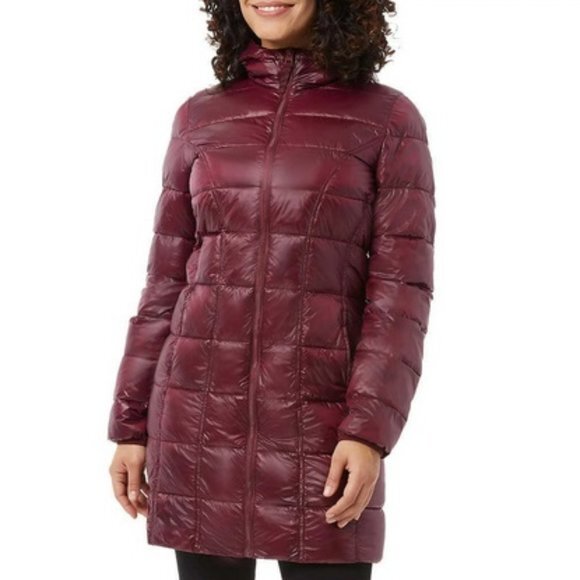 NWT Aventure Ladies Lightweight Down Jacket "Maroonish" - Picture 1 of 3